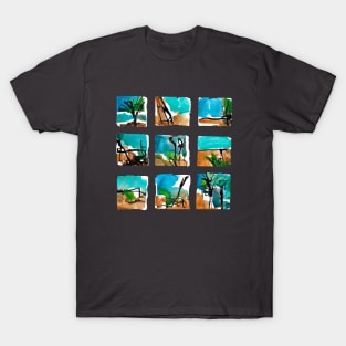 Beach impression T-Shirt